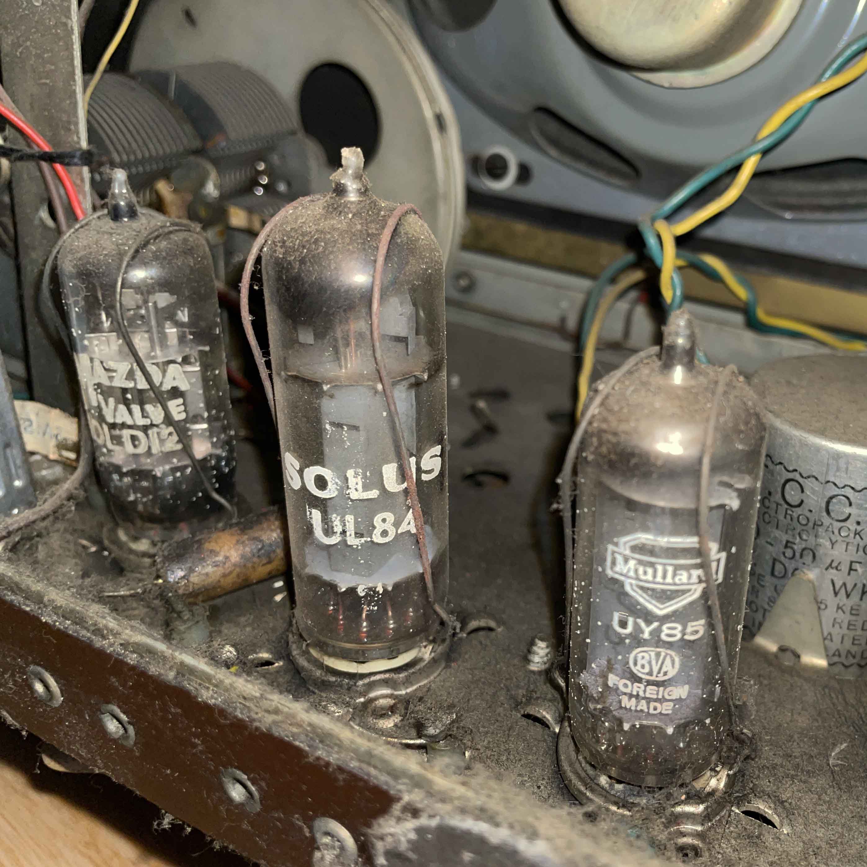 Photo of Ferranti U1003 radio electronics