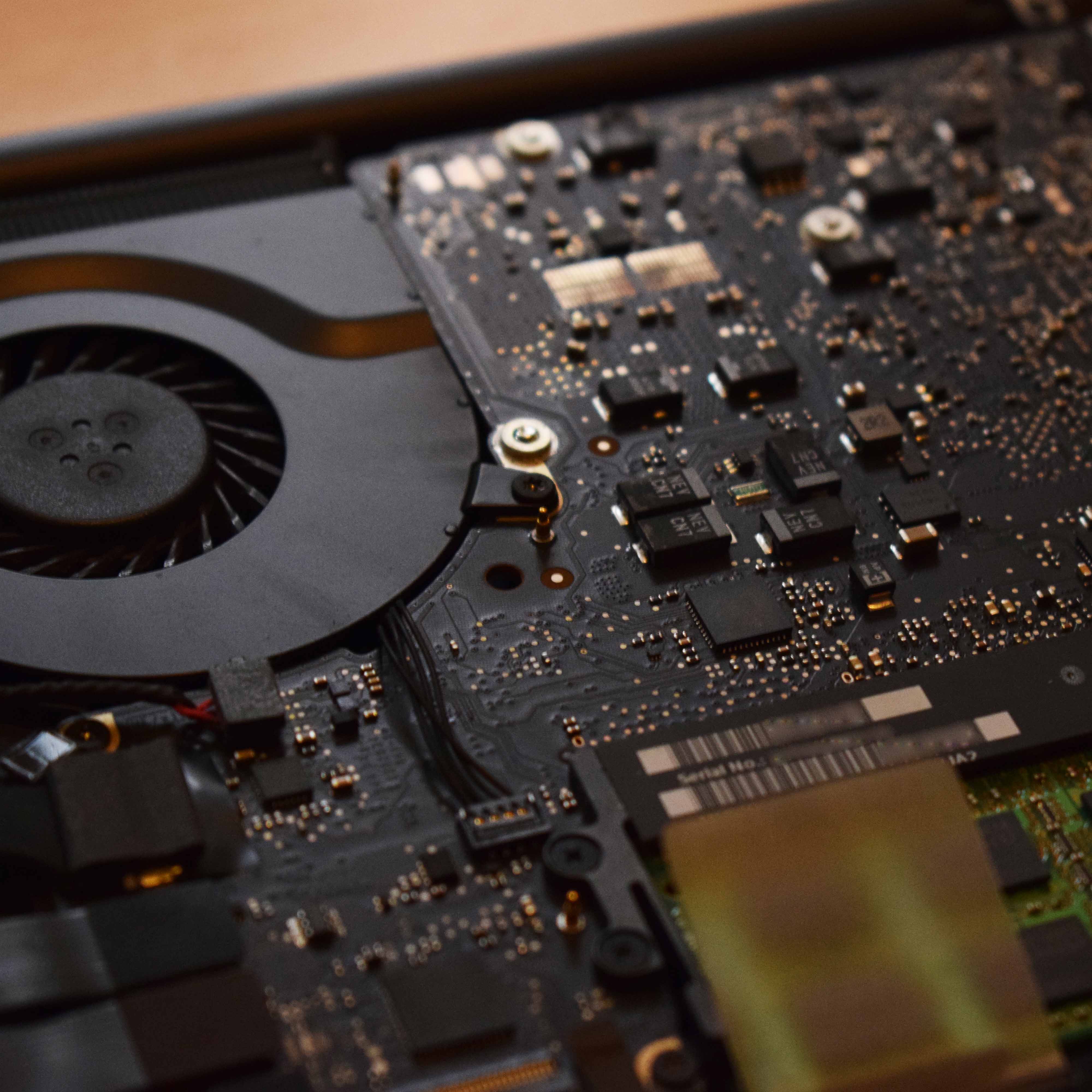 Photo of Apple MacBook Pro disassembled