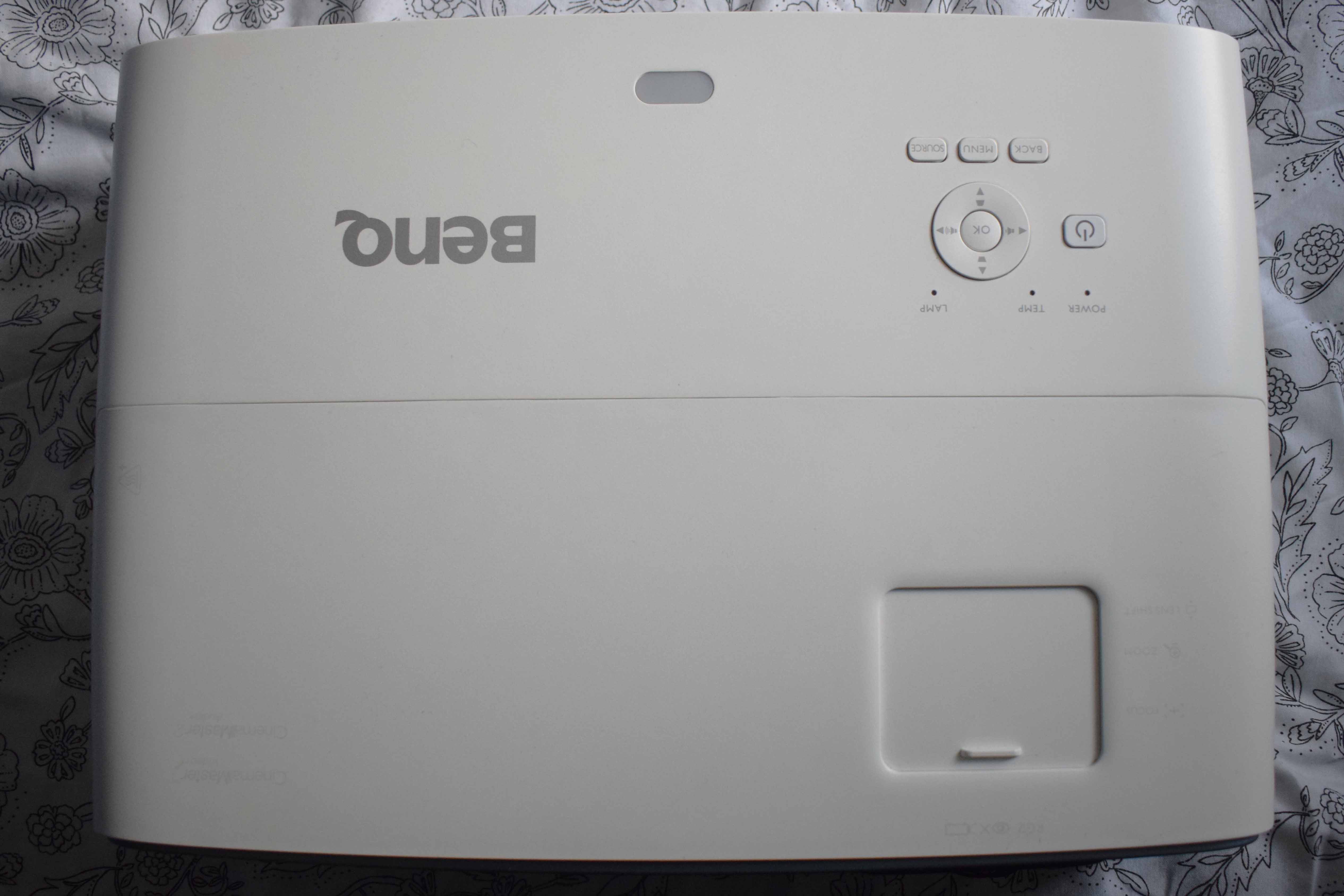 Image of top of the projector.