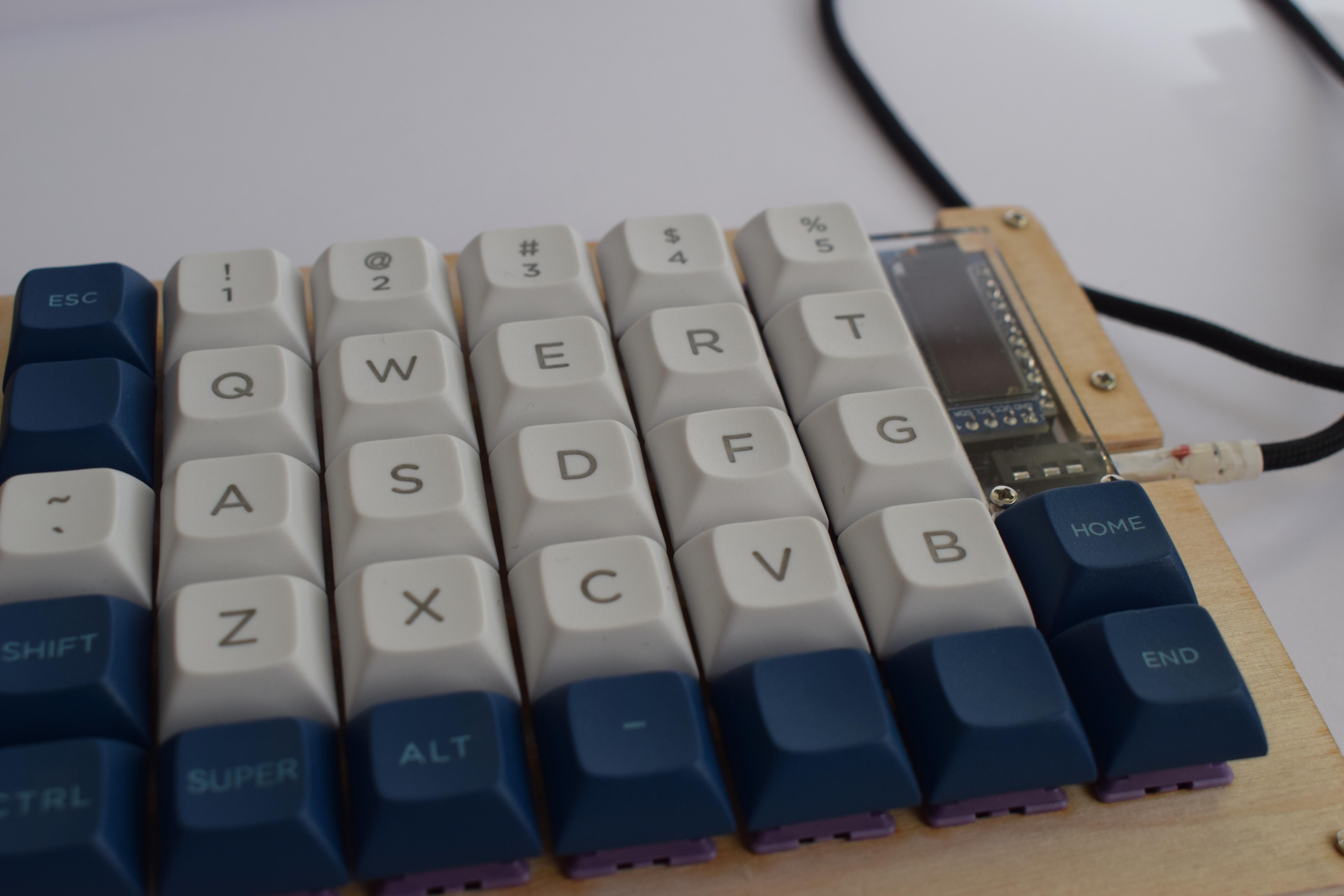 Close-up of helix keys