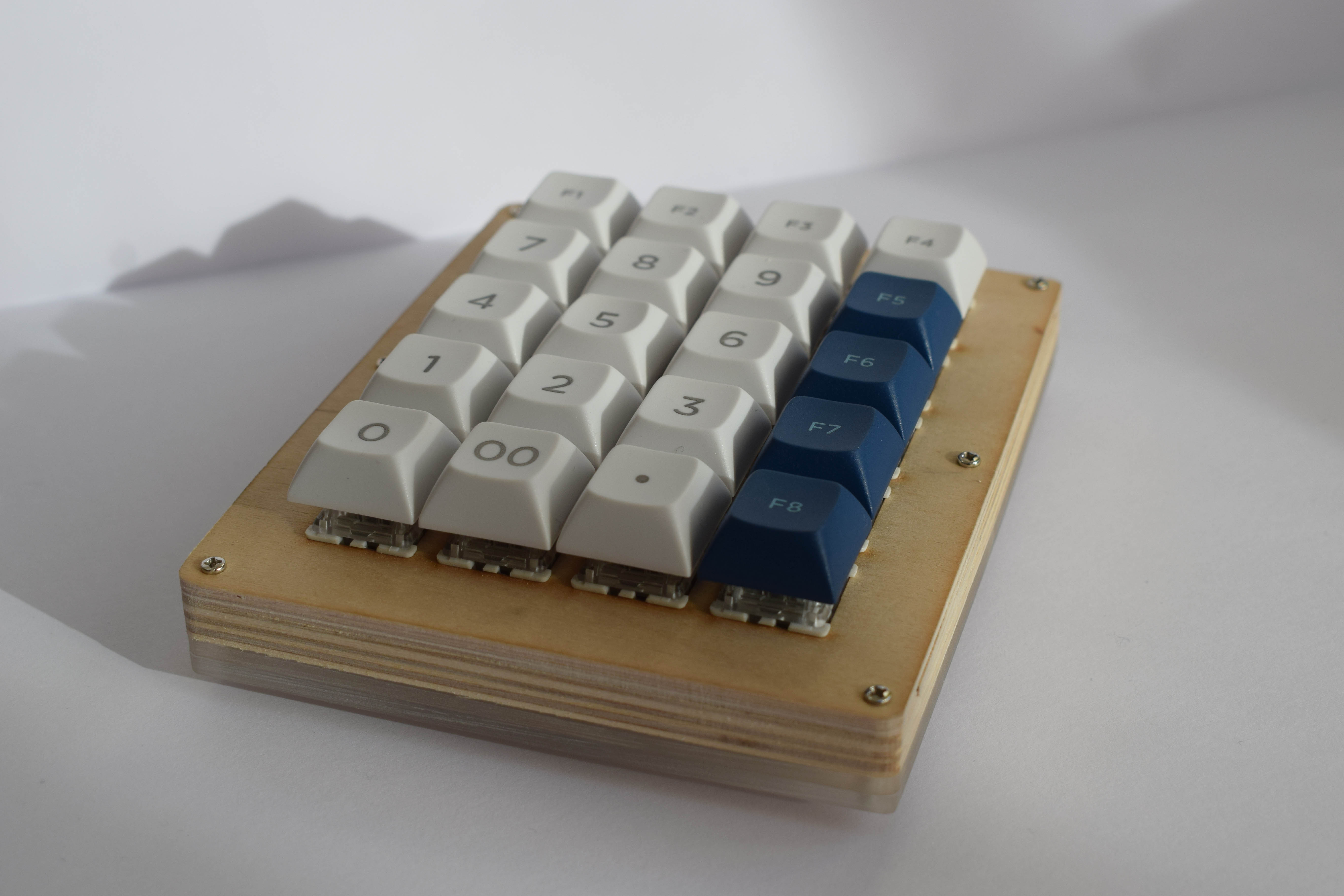 Macropad case constructed and finished