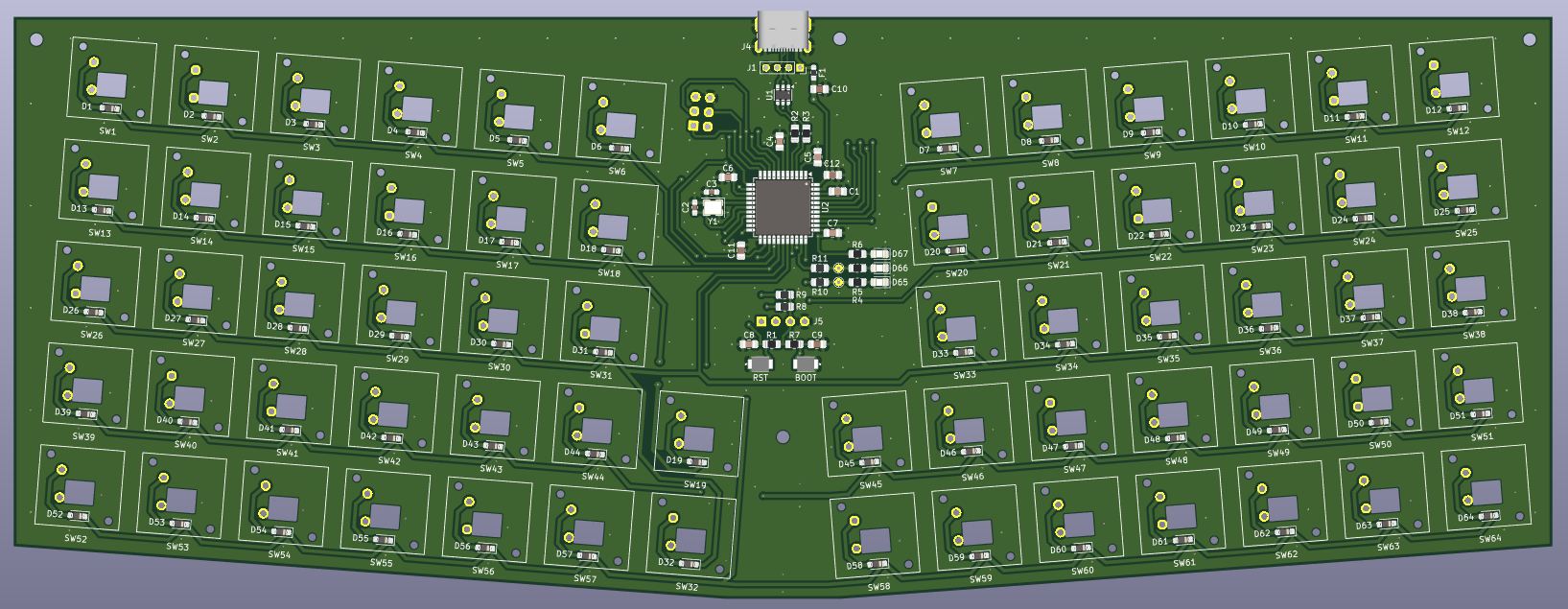 Mechanical Keyboard PCB