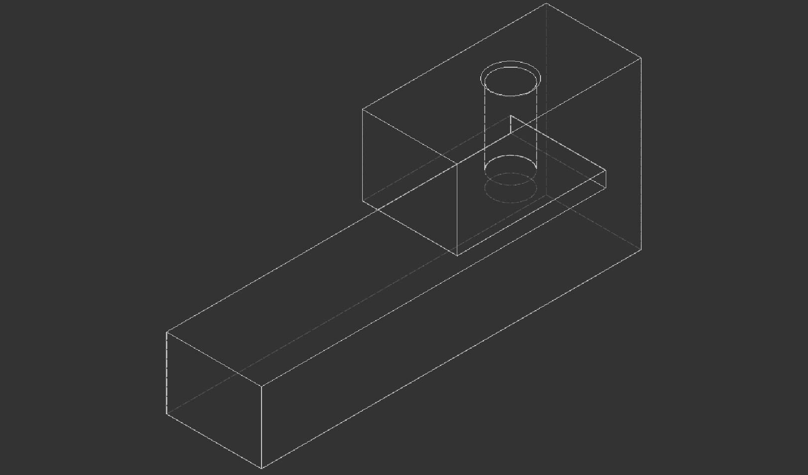 Screenshot of jig used to drill holes into sheet brass, equidistant from each end